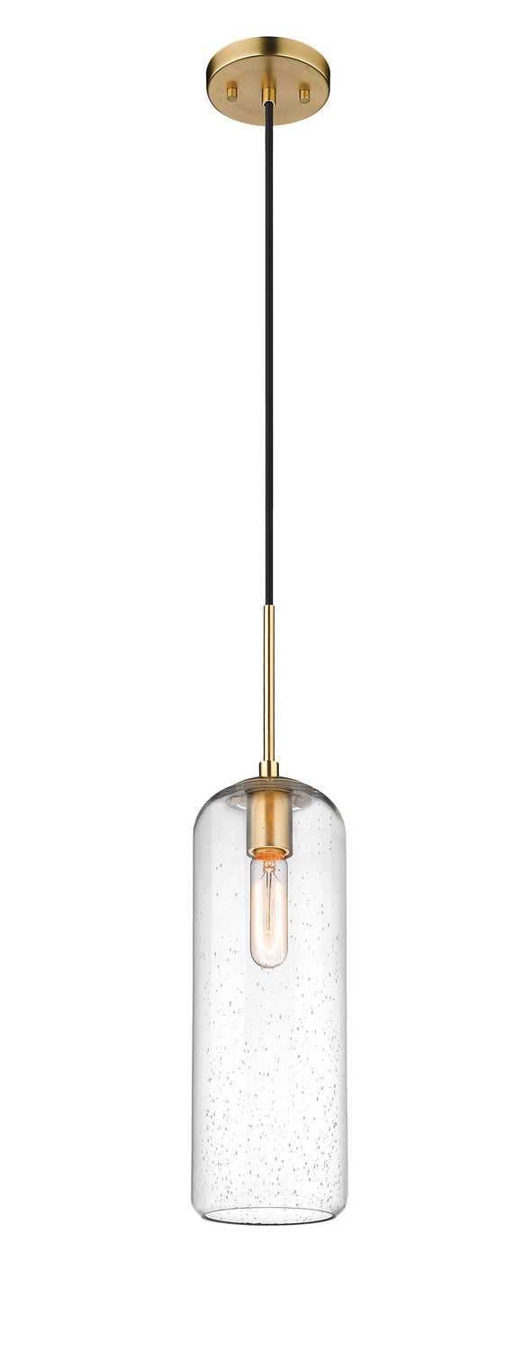 Z-Lite - 738P22-HBR - One Light Pendant - Monty - Heritage Brass from Lighting & Bulbs Unlimited in Charlotte, NC