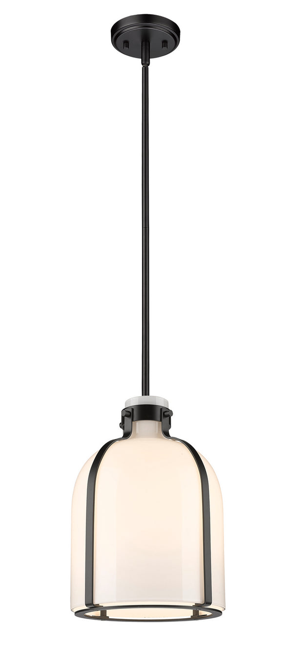 Z-Lite - 818-9MB - One Light Pendant - Pearson - Matte Black from Lighting & Bulbs Unlimited in Charlotte, NC
