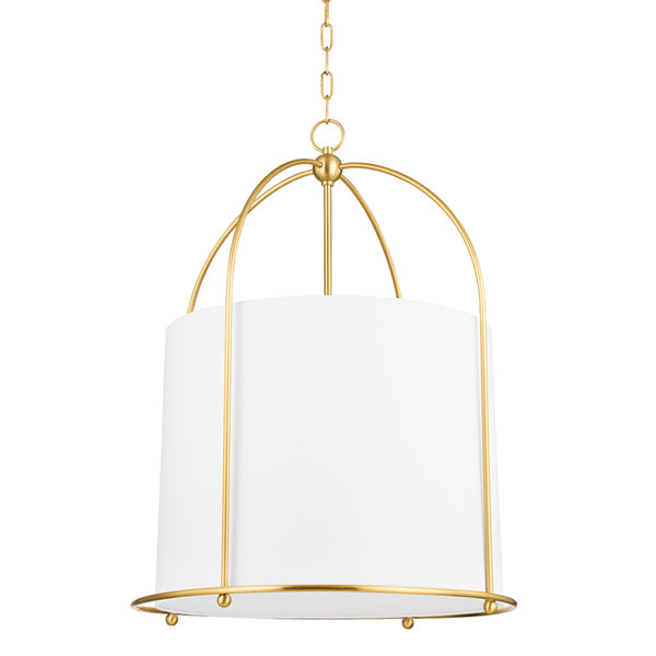 Hudson Valley - 4822-AGB - One Light Lantern - Orlando - Aged Brass from Lighting & Bulbs Unlimited in Charlotte, NC