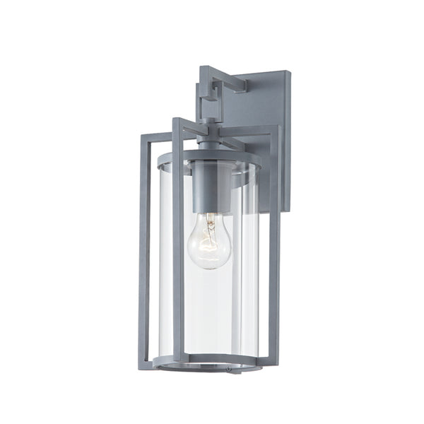 Troy Lighting - B1141-WZN - One Light Outdoor Wall Sconce - Percy - Weathered Zinc from Lighting & Bulbs Unlimited in Charlotte, NC