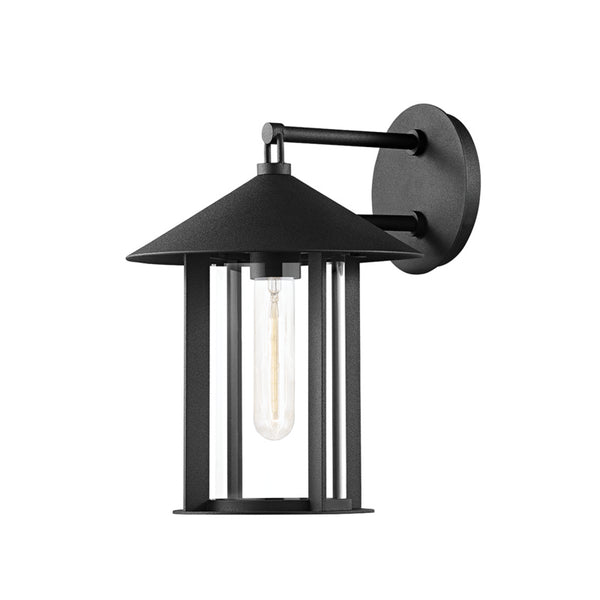 Troy Lighting - B1951-TBK - One Light Outdoor Wall Sconce - Long Beach - Textured Black from Lighting & Bulbs Unlimited in Charlotte, NC
