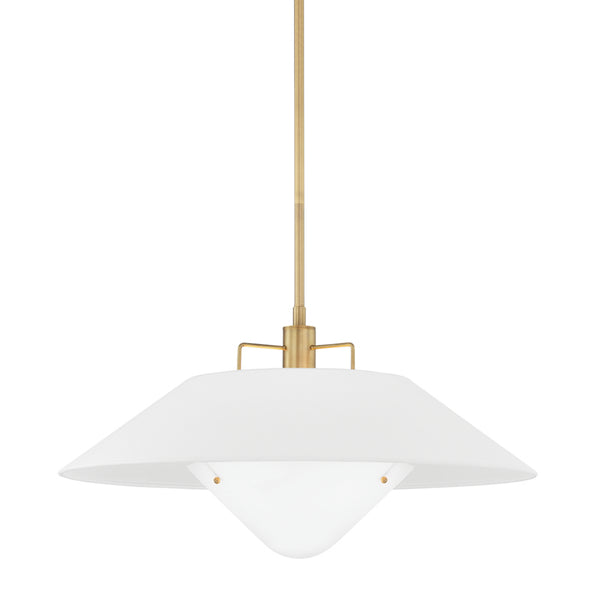 Troy Lighting - F8428-PBR - One Light Pendant - Otto - Patina Brass from Lighting & Bulbs Unlimited in Charlotte, NC