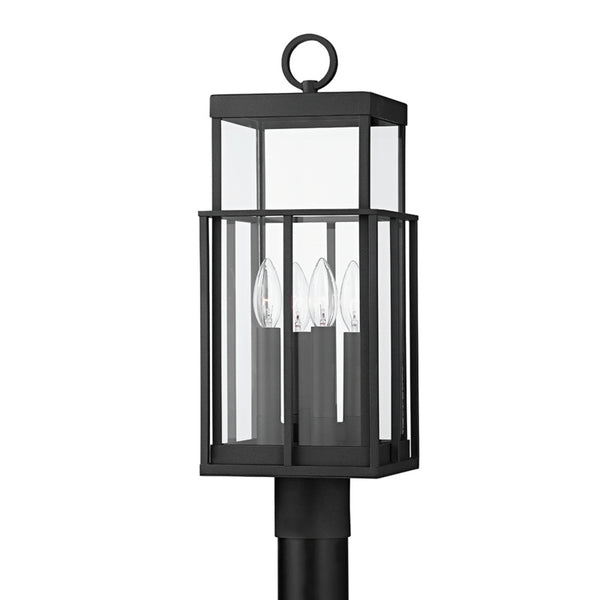 Troy Lighting - P6484-TBK - Four Light Outdoor Post Mount - Longport - Textured Black from Lighting & Bulbs Unlimited in Charlotte, NC