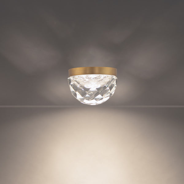 Modern Forms - FM-41706-AB - LED Flush Mount - Cascade - Aged Brass from Lighting & Bulbs Unlimited in Charlotte, NC
