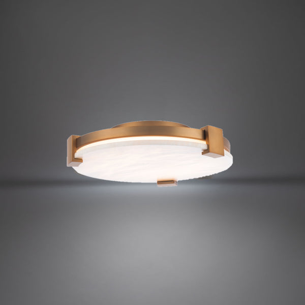 Modern Forms - FM-60217-AB - LED Flush Mount - Catalonia - Aged Brass from Lighting & Bulbs Unlimited in Charlotte, NC