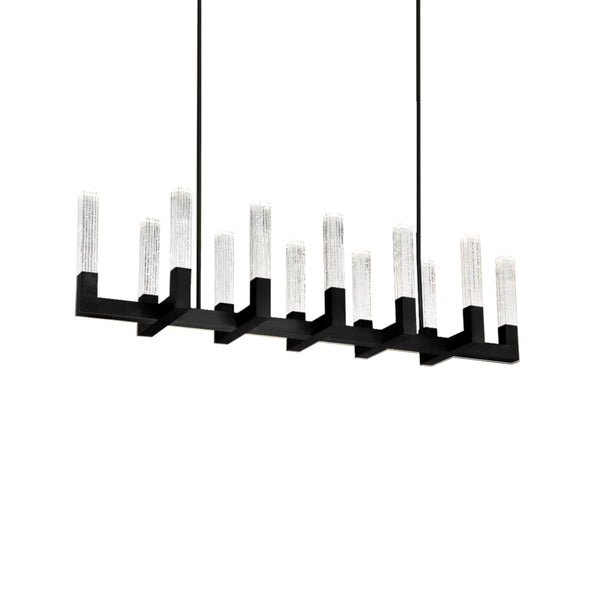 Modern Forms - PD-30854-BK - LED Linear Pendant - Cinema - Black from Lighting & Bulbs Unlimited in Charlotte, NC