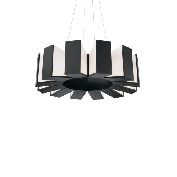 Modern Forms - PD-75934-BK - LED Chandelier - Chronos - Black from Lighting & Bulbs Unlimited in Charlotte, NC
