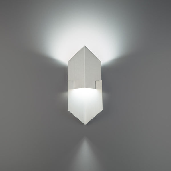 Modern Forms - WS-W10214-AL - LED Outdoor Wall Sconce - Cupid - Brushed Aluminum from Lighting & Bulbs Unlimited in Charlotte, NC