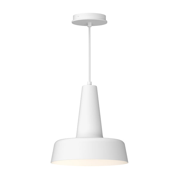 Alora - PD527811WH - One Light Pendant - Juliana - White from Lighting & Bulbs Unlimited in Charlotte, NC