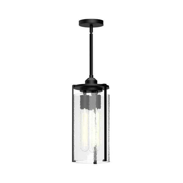 Alora - PD536107MBWC - Three Light Pendant - Belmont - Matte Black/Clear Water Glass from Lighting & Bulbs Unlimited in Charlotte, NC