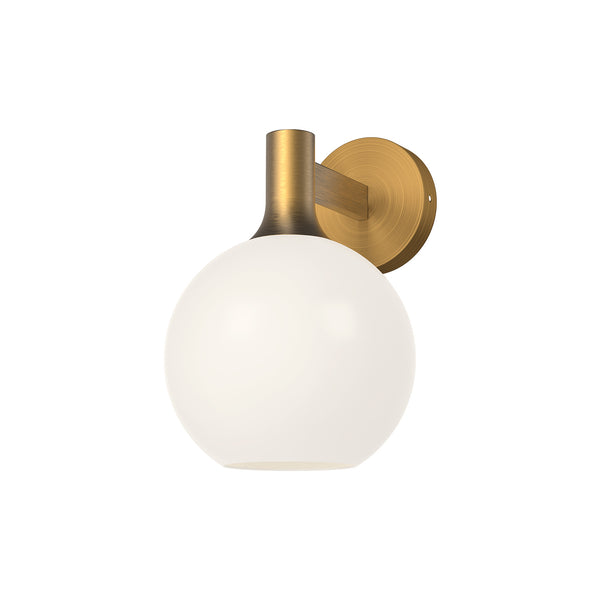 Alora - WV506108AGOP - One Light Vanity - Castilla - Aged Gold/Opal Matte Glass from Lighting & Bulbs Unlimited in Charlotte, NC