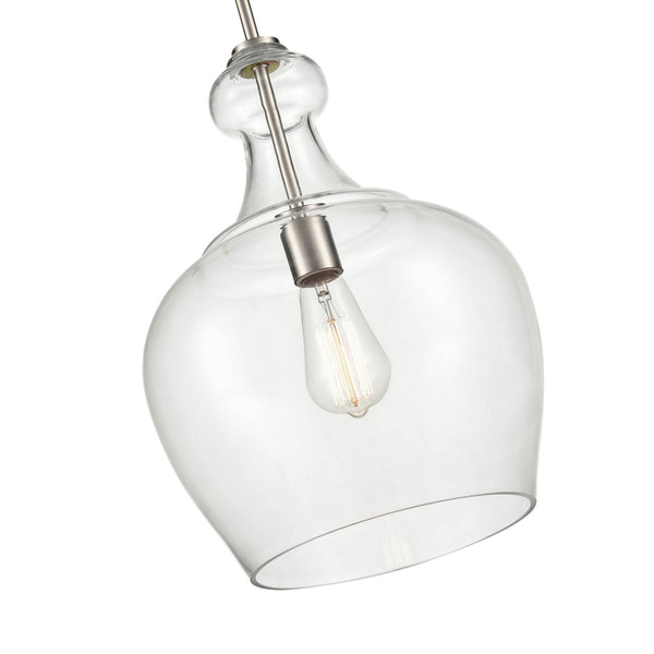 Millennium - 4211-BN - One Light Pendant - Corra - Brushed Nickel from Lighting & Bulbs Unlimited in Charlotte, NC