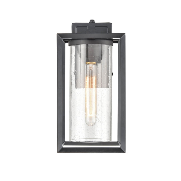 Millennium - 4551-PBK - One Light Outdoor Wall Sconce - Wheatland - Powder Coat Black from Lighting & Bulbs Unlimited in Charlotte, NC