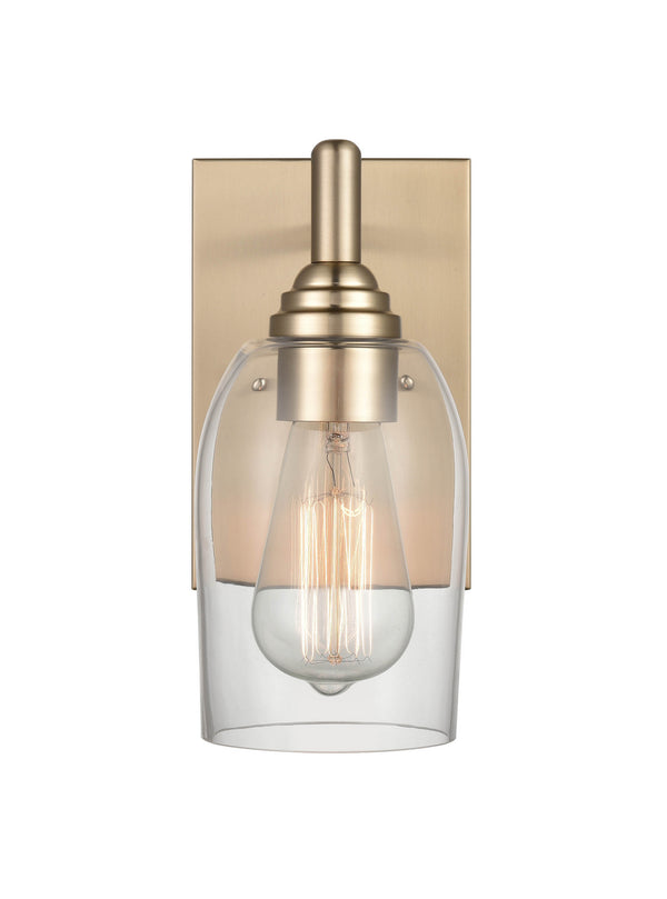 Millennium - 4991-MG - One Light Wall Sconce - Arlett - Modern Gold from Lighting & Bulbs Unlimited in Charlotte, NC