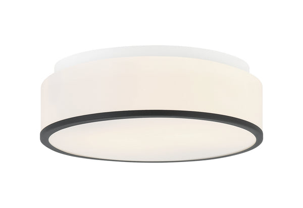 Matteo Lighting - M15802MB - LED Ceiling Mount - Echo - Matte Black from Lighting & Bulbs Unlimited in Charlotte, NC