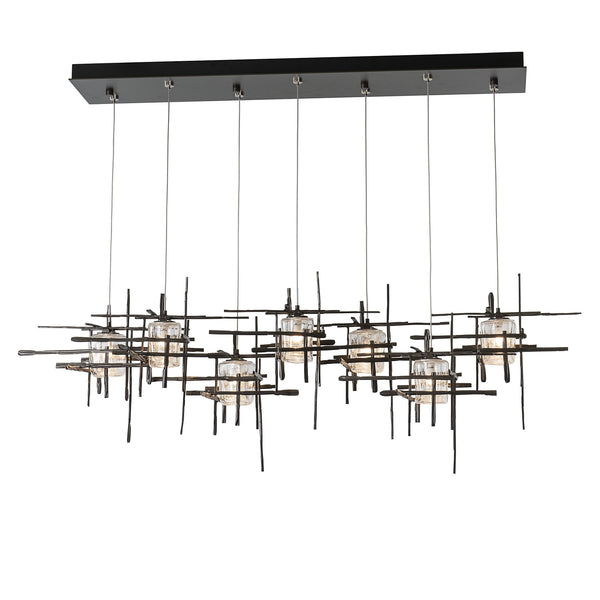Seven Light Pendant from the Tura Collection by Hubbardton Forge