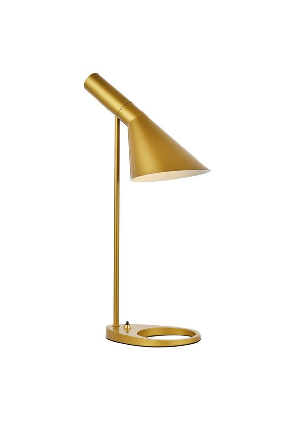 Elegant Lighting - LD2364BR - One Light Table Lamp - Juniper - Brass from Lighting & Bulbs Unlimited in Charlotte, NC