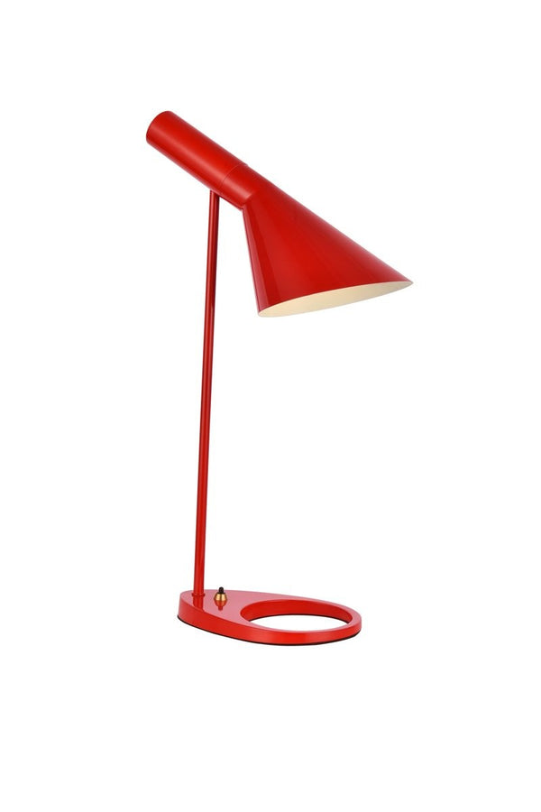 Elegant Lighting - LD2364RED - One Light Table Lamp - Juniper - Red from Lighting & Bulbs Unlimited in Charlotte, NC