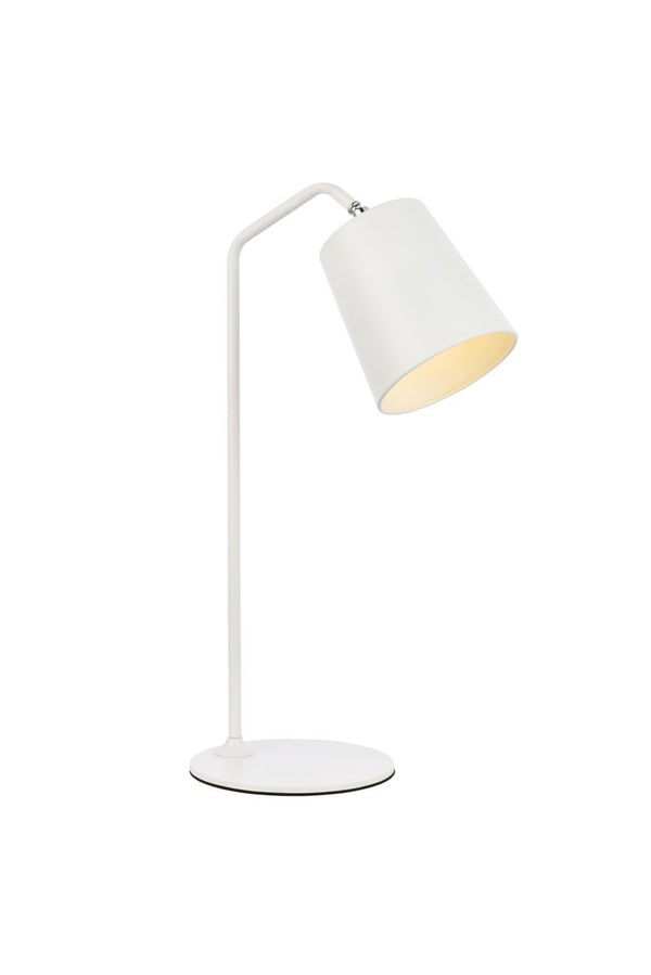 Elegant Lighting - LD2366WH - One Light Table Lamp - Leroy - White from Lighting & Bulbs Unlimited in Charlotte, NC