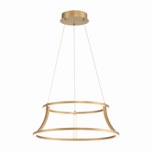 Eurofase - 43885-022 - LED Chandelier - Cadoux - Gold from Lighting & Bulbs Unlimited in Charlotte, NC