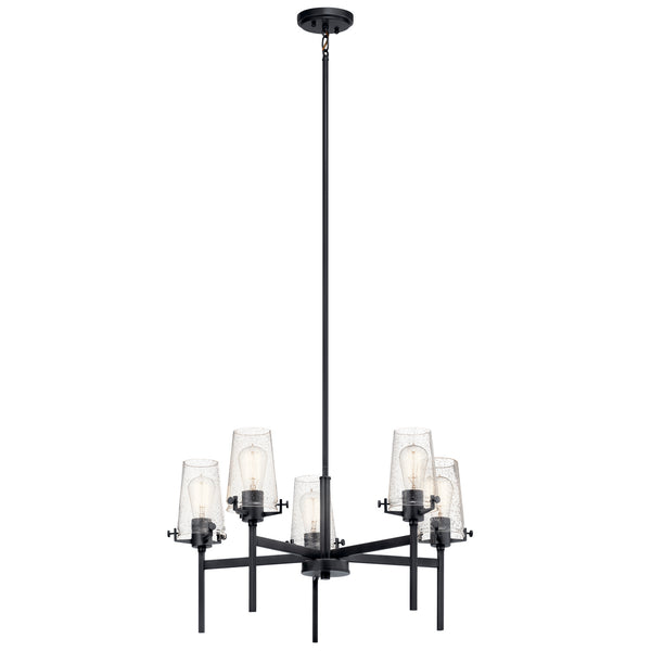 Kichler - 43694BK - Five Light Chandelier - Alton - Black from Lighting & Bulbs Unlimited in Charlotte, NC