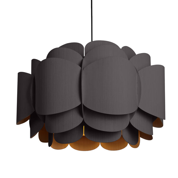 Bruck Lighting - WEPBEL/76/EBY/ASH - One Light Pendant - WEP - Black from Lighting & Bulbs Unlimited in Charlotte, NC