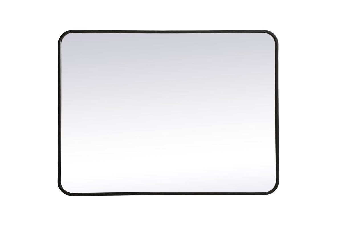 Elegant Lighting - MR802736BK - Mirror - Evermore - Black from Lighting & Bulbs Unlimited in Charlotte, NC