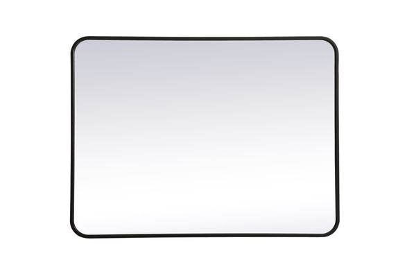 Elegant Lighting - MR802736BK - Mirror - Evermore - Black from Lighting & Bulbs Unlimited in Charlotte, NC