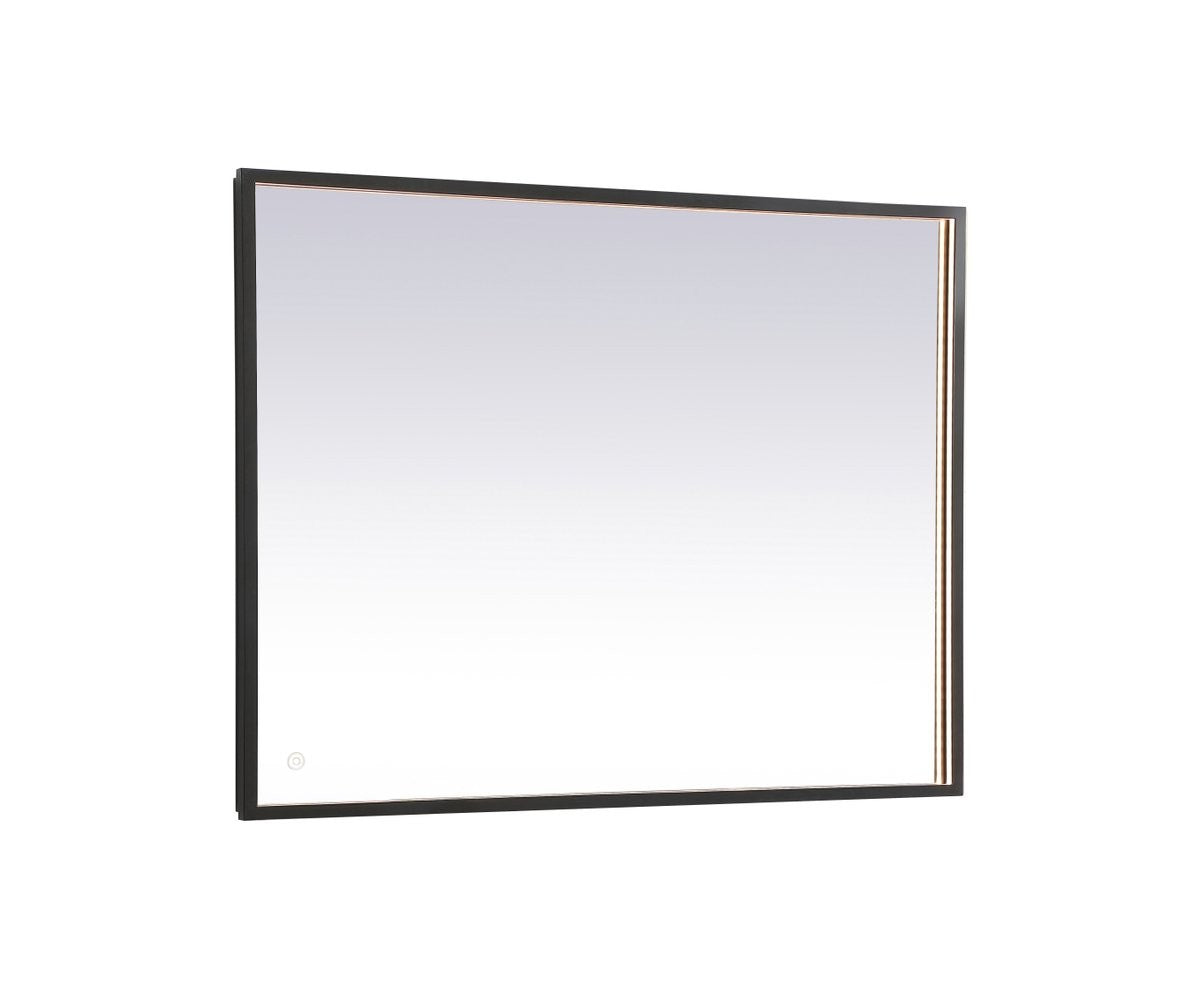 Elegant Lighting - MRE63030BK - LED Mirror - Pier - Black from Lighting & Bulbs Unlimited in Charlotte, NC