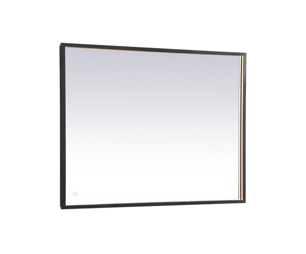 Elegant Lighting - MRE63030BK - LED Mirror - Pier - Black from Lighting & Bulbs Unlimited in Charlotte, NC