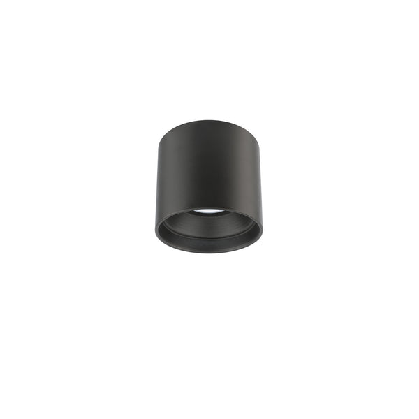 W.A.C. Lighting - FM-W47205-35-BK - LED Outdoor Flush Mount - Downtown - Black from Lighting & Bulbs Unlimited in Charlotte, NC