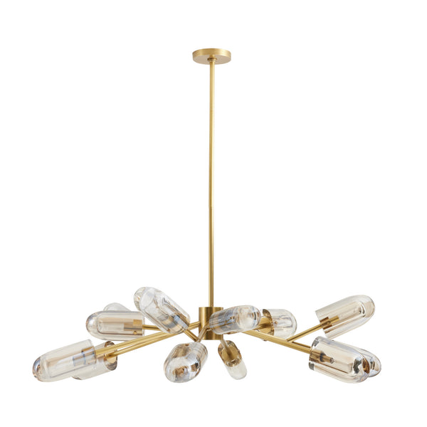 Arteriors - 89067 - 12 Light Chandelier - Javier - Champagne from Lighting & Bulbs Unlimited in Charlotte, NC