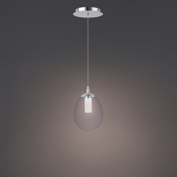 W.A.C. Lighting - PD-67209-CH - LED Mini Pendant - Bolla - Chrome from Lighting & Bulbs Unlimited in Charlotte, NC