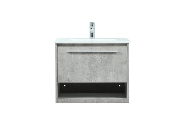 Elegant Lighting - VF43524MCG - Vanity Sink Set - Roman - Concrete Grey from Lighting & Bulbs Unlimited in Charlotte, NC