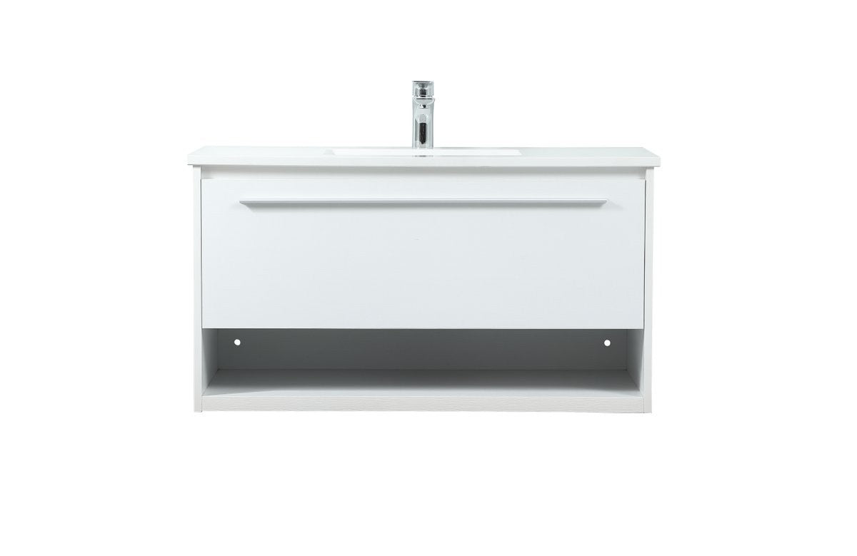 Elegant Lighting - VF43536MWH - Vanity Sink Set - Roman - White from Lighting & Bulbs Unlimited in Charlotte, NC