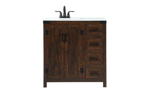 Elegant Lighting - VF90232EX - Single Bathroom Vanity - Grant - Expresso from Lighting & Bulbs Unlimited in Charlotte, NC