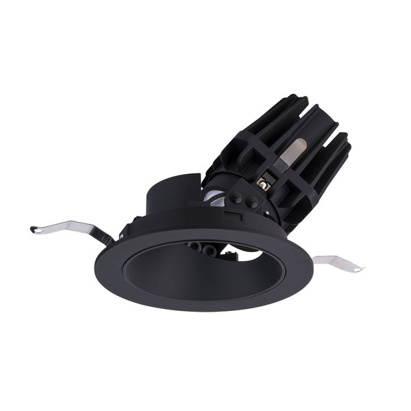 W.A.C. Lighting - R4FRAT-927-BK - LED Adjustable Trim - 4In Fq Downlights - Black from Lighting & Bulbs Unlimited in Charlotte, NC