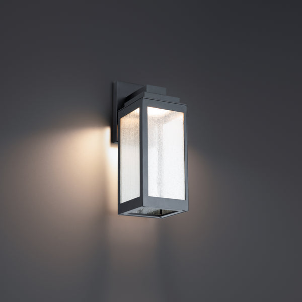 W.A.C. Lighting - WS-W17214-BK - LED Outdoor Wall Sconce - Amherst - Black from Lighting & Bulbs Unlimited in Charlotte, NC