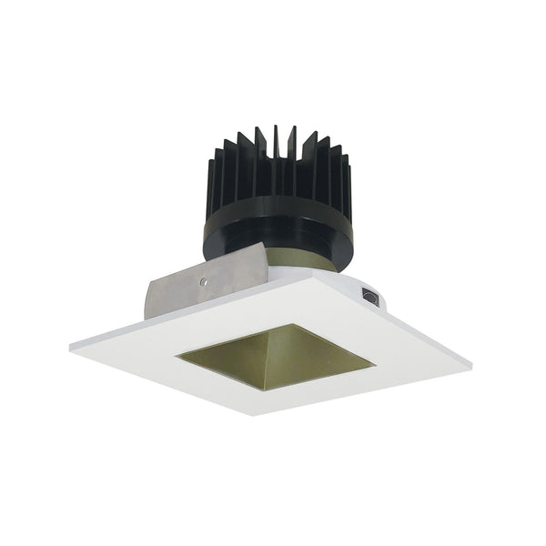Nora Lighting - NIO-4SNDSQ50XCHMPW/HL - Non-Adjustable - Champagne Haze Reflector / Matte Powder White Flange from Lighting & Bulbs Unlimited in Charlotte, NC