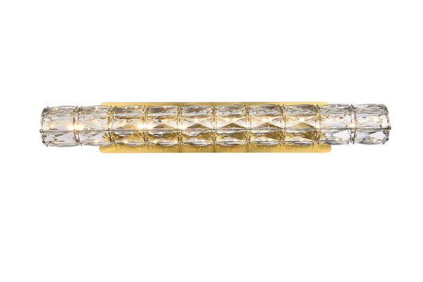 Elegant Lighting - 3501W30G - LED Wall Sconce - Valetta - Gold from Lighting & Bulbs Unlimited in Charlotte, NC