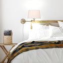 One Light Wall Sconce from the Eleanor BCB Collection in Brushed Champagne Bronze Finish by Golden