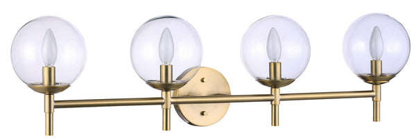 Minka-Lavery - 2794-695 - Four Light Bath - Auresa - Soft Brass from Lighting & Bulbs Unlimited in Charlotte, NC
