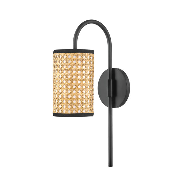 Mitzi - H520101-SBK - One Light Wall Sconce - Dolores - Soft Black from Lighting & Bulbs Unlimited in Charlotte, NC