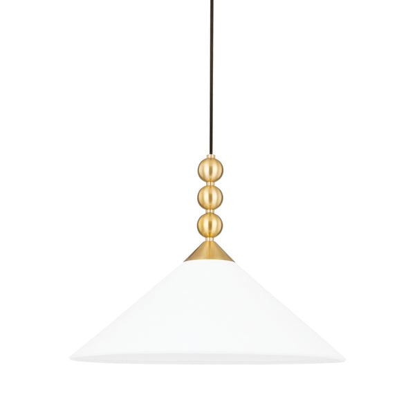 Mitzi - H682701-AGB - One Light Pendant - Sang - Aged Brass from Lighting & Bulbs Unlimited in Charlotte, NC