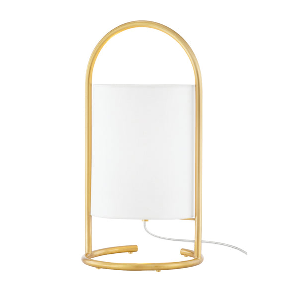 Mitzi - HL556201-AGB - One Light Table Lamp - Barbie - Aged Brass from Lighting & Bulbs Unlimited in Charlotte, NC