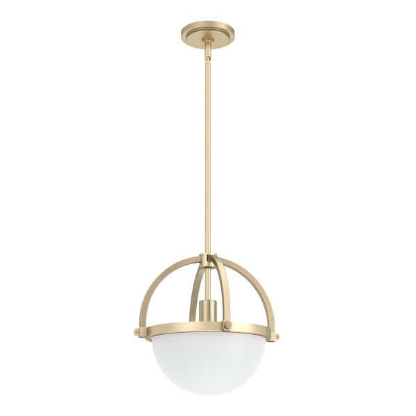 Hunter - 19234 - One Light Pendant - Wedgefield - Alturas Gold from Lighting & Bulbs Unlimited in Charlotte, NC