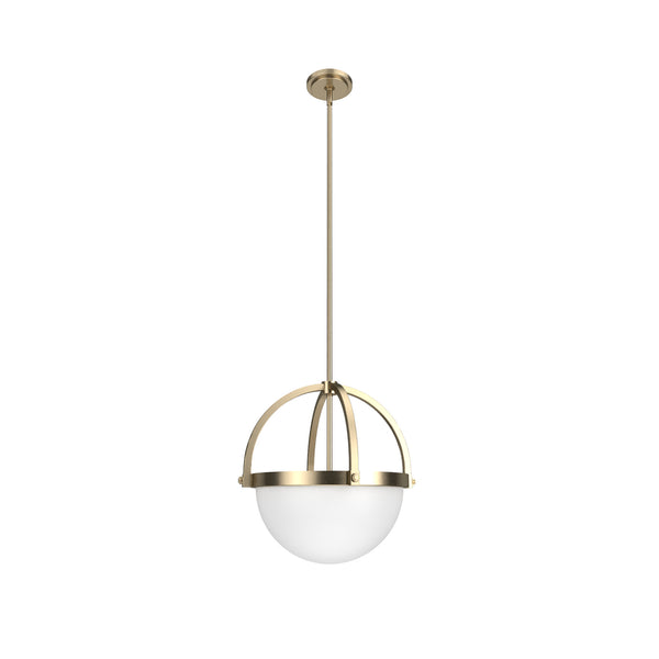 Hunter - 19236 - Three Light Pendant - Wedgefield - Alturas Gold from Lighting & Bulbs Unlimited in Charlotte, NC