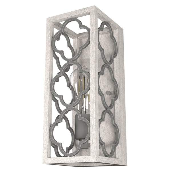 Hunter - 19376 - One Light Wall Sconce - Gablecrest - Distressed White from Lighting & Bulbs Unlimited in Charlotte, NC