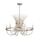 Kichler - 52458NI - Six Light Chandelier - Baile - Brushed Nickel from Lighting & Bulbs Unlimited in Charlotte, NC