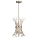 Kichler - 52460NI - One Light Pendant - Baile - Brushed Nickel from Lighting & Bulbs Unlimited in Charlotte, NC